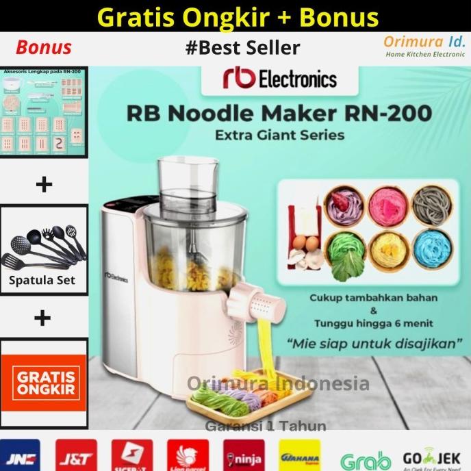 CJ Mesin Pembuat Mie Otomatis - RB Noodle RN 200 Profesional