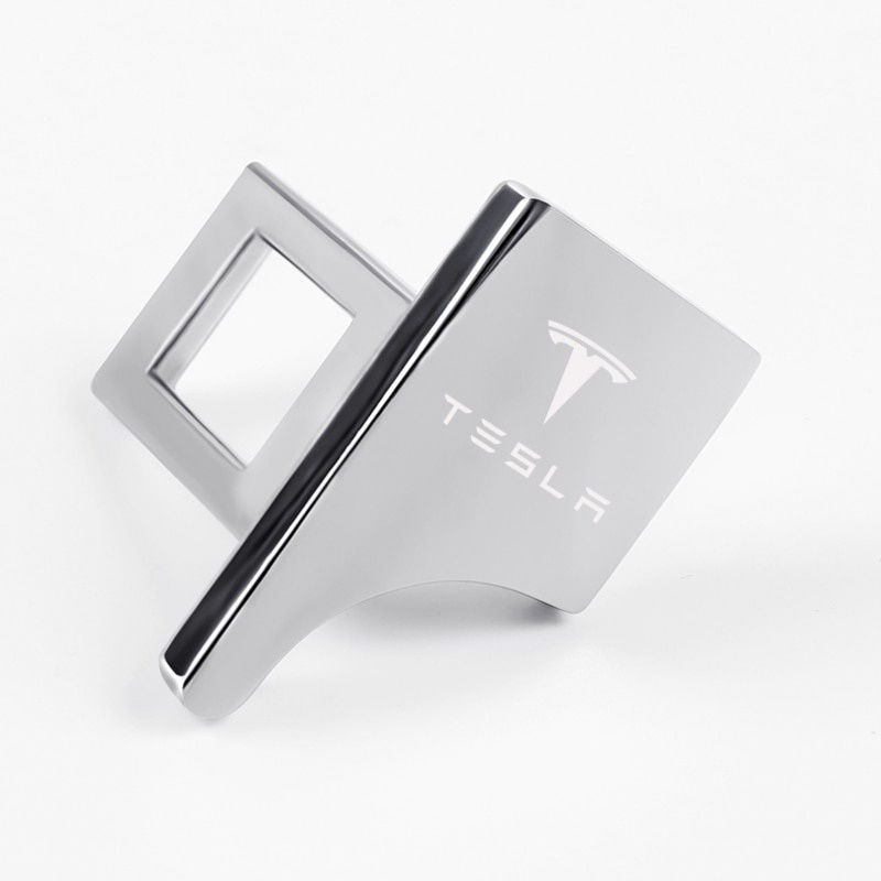[new] Concealed Car Safety Buckle Clip Seat Belt Plug Untuk Tesla Model 3y S X