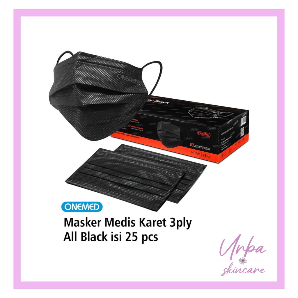 Masker bedah onemed hitam