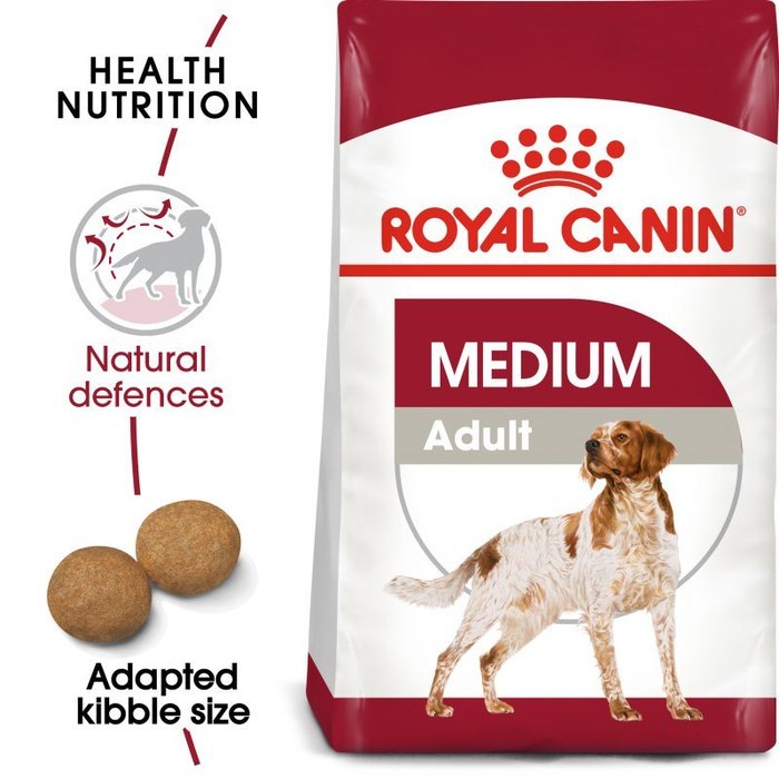 royal canin medium adult kemasan 500 gram rc medium adult dog