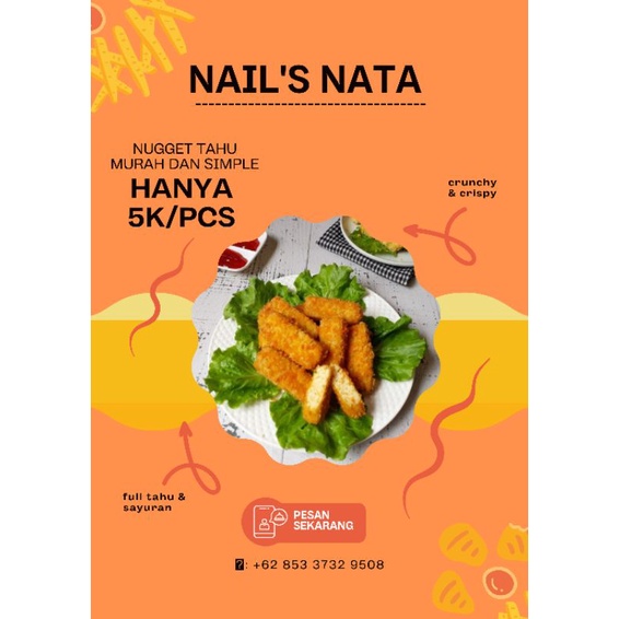 

NAIL'S NATA (nugget tahu)
