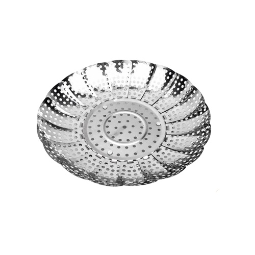 [BISA COD] PROMO Piring Kukus Stainless Tebal Steamer Pengukus Kuat Berkualitas Kukusan Fleksibel Murah Terjangkau