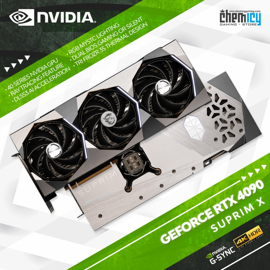 MSI Nvidia GeForce RTX 4090 Suprim X 24G