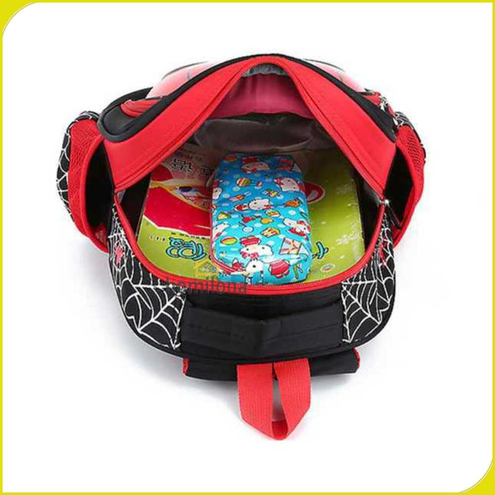 Toddi Tas Ransel Sekolah Anak Backpack Model Spiderman - 1801