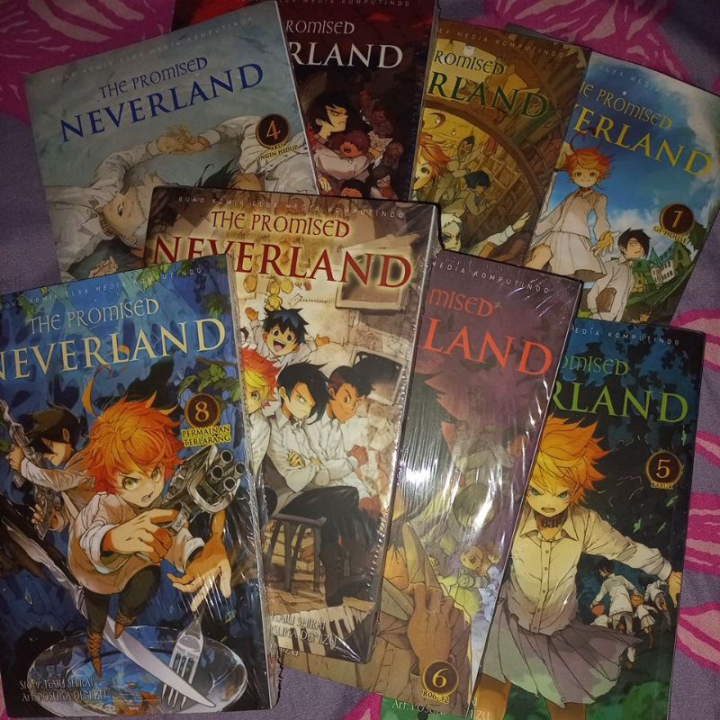 The Promised Neverland set (vol 1-8)