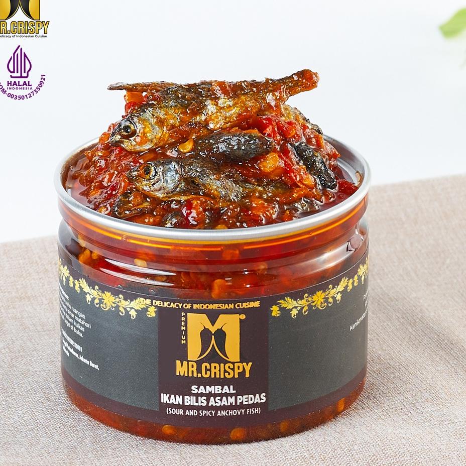 

[KODE PRODUK TJRIE70100] Sambal Ikan Bilis Asam Pedas/Sambel Mr. Crispy