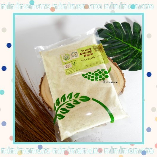 

Tepung Kacang Hijau / Mung Bean Flour Lingkar Organik