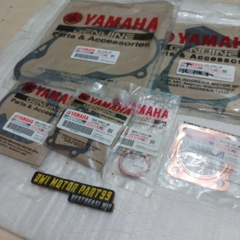 PAKING GASKET FULLSET F1ZR FIZR FIZ R FORCE ONE 6PCS ORIGINAL