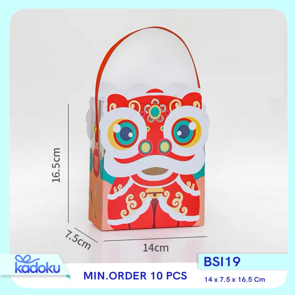 

Goodiebag Imlek / Box Imlek / Box Hampers Imlek / Box Barongsai I BSI19