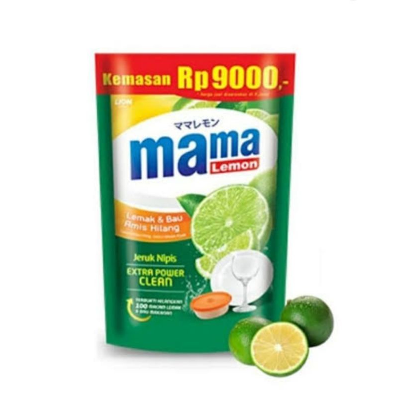 Mama Lemon 9000 400ml+50ml Pencuci Piring