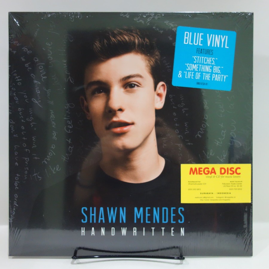 LP Shawn Mendes - Handwritten Album Vinyl Piringan Hitam PH