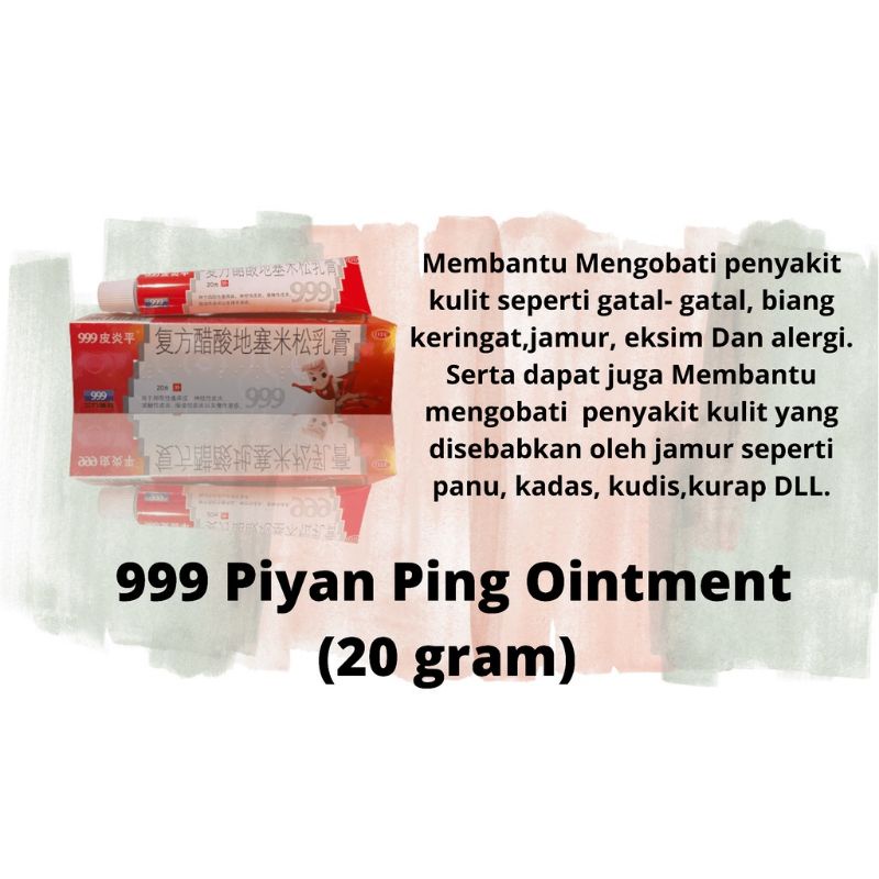 Salep 999 /Salep gatal Piyan ping