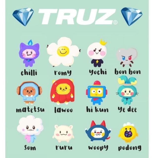 (S-L8L») Keychain Truz Treasure Gantungan Kunci Hikun banyak diminati