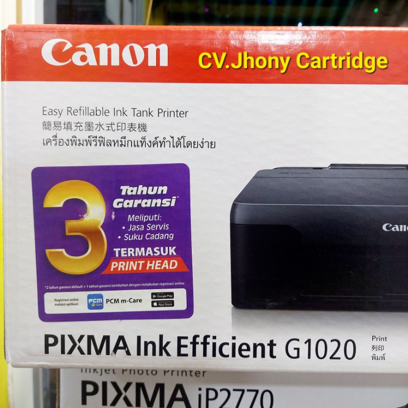 Printer CANON Pixma G1020 G 1020 Garansi Resmi Datascrip