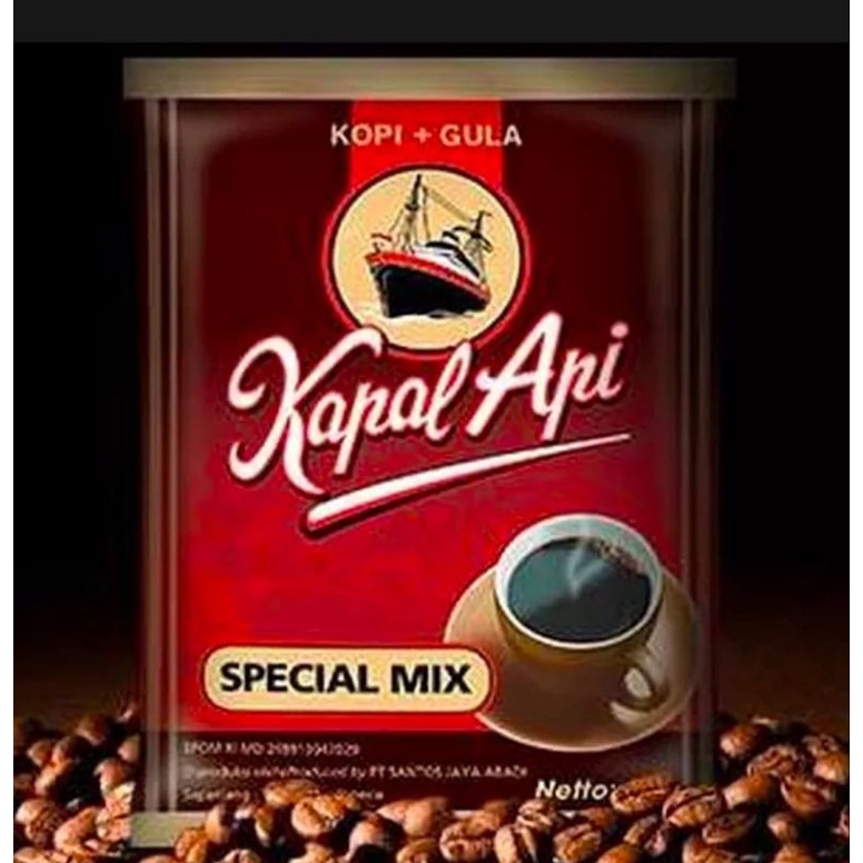 

kapal Api special mix 1 dus isi 120pcs/2in1 kopi+gula