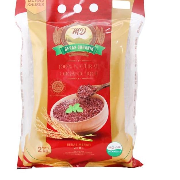 

STAR Organic Red Rice Kupas Kulit - Beras Organik - Beras Merah - Beras Diet - Beras Sehat - MD 2kg