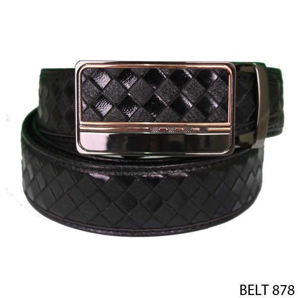 Mens Semi Leather Belt Semi Kulit Hitam – BELT 878