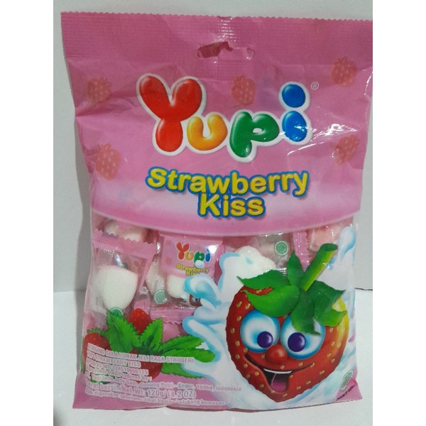 

YUPI strawberry kiss (50 pcs)