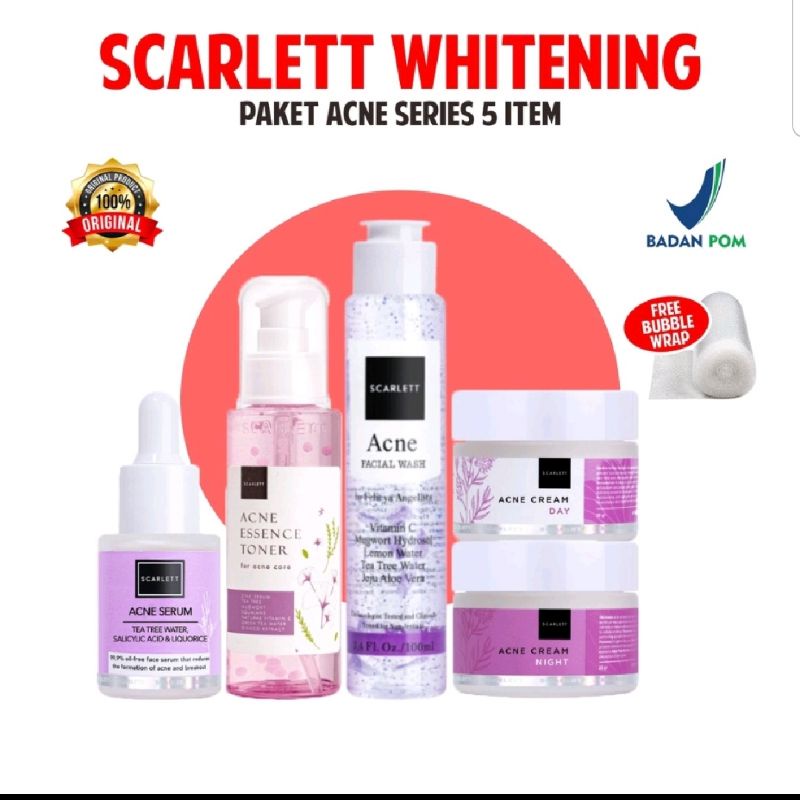Scarlett series acne 1paket isi 5