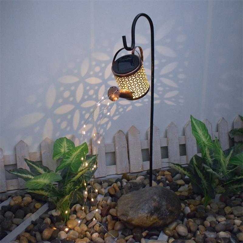 TIFICY Lampu Taman Tenaga Surya Model Ketel Ukuran Kecil - ICY91 ( Mughnii )