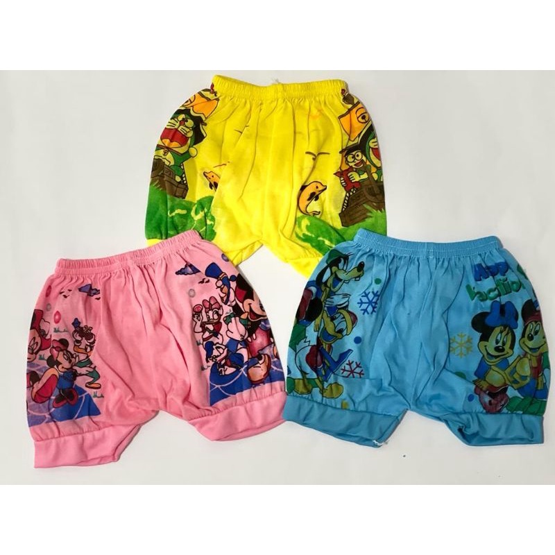 Celana pendek / petak bayi (1/2 lusin / 1 lusin)