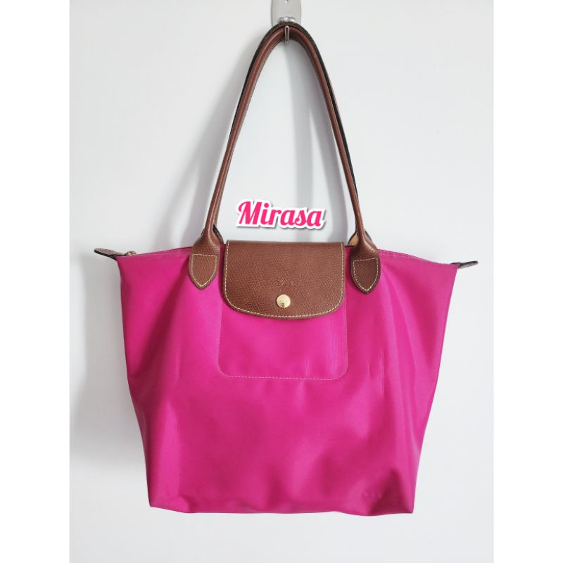 Preloved LC Small Long Handle/SLH in Pink Fuschia