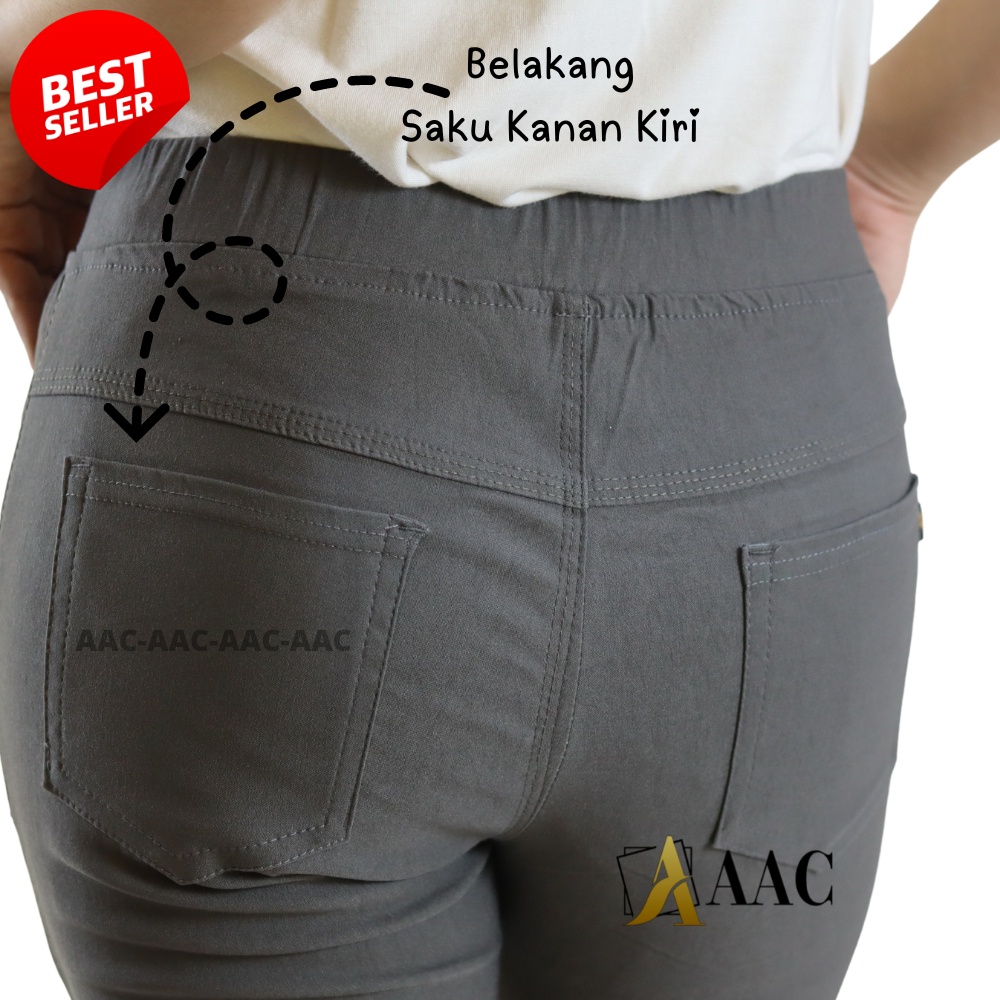 Celana Chino Wanita Stretch / Elizabeth Pants Celana Wanita Melar Elastis