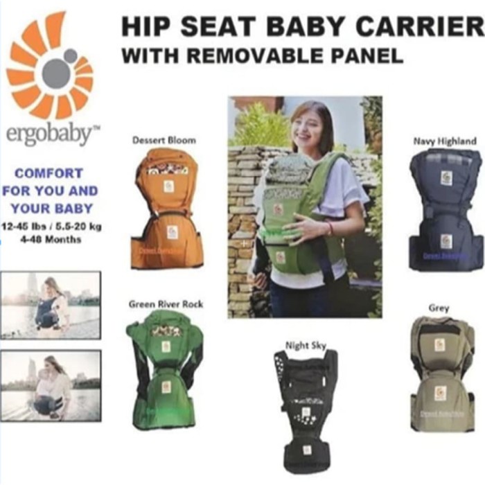 DISKON Ergo Baby Hipseat Baby Carrier Gendongan Bayi