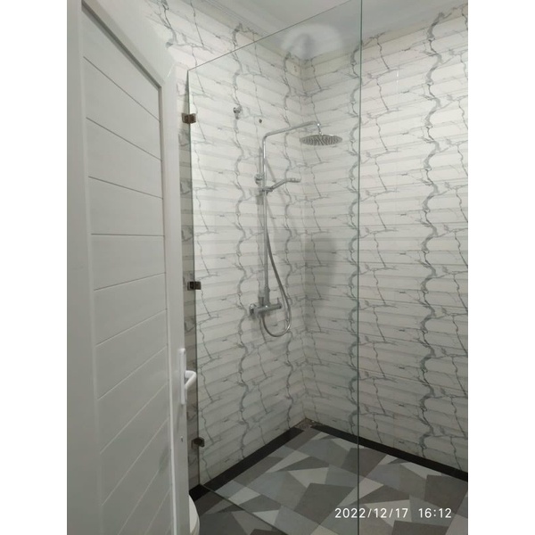 Pesanan Khusus Bpk Amrul - Partisi Kaca 10mm Tempered