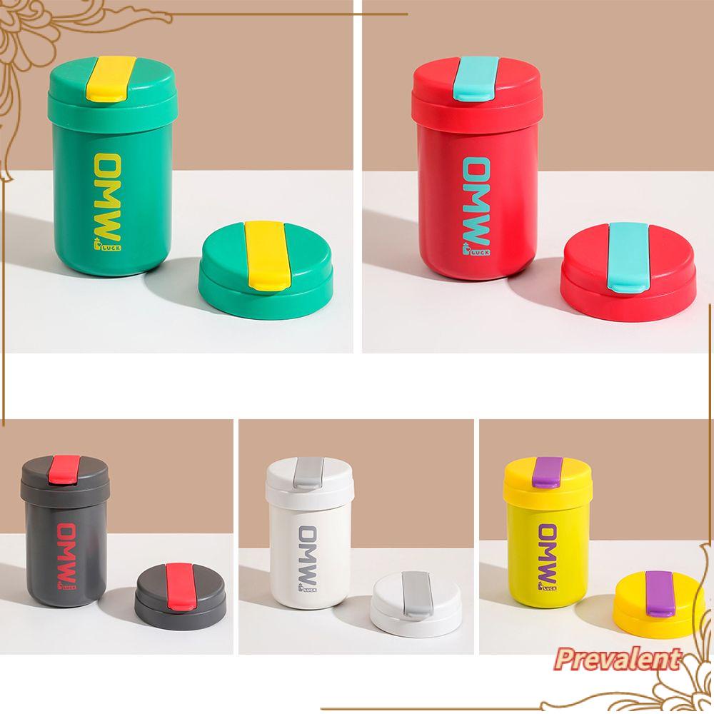 Preva 400ml Mug Kopi Hadiah Portable Insulated Straw Cup