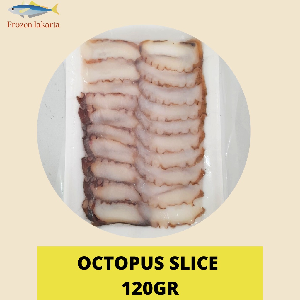 

Gurita Slice Octopus Slice 120gr FROZEN JAKARTA