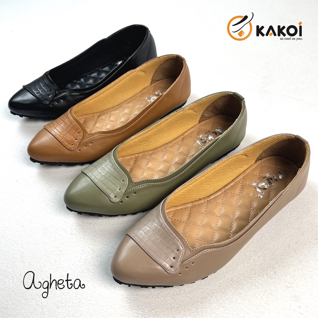 FLAT SHOES SEPATU WANITA KAKOI AGHETA