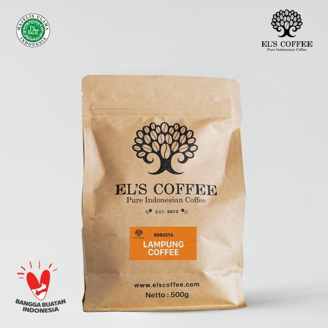 

[BISA COD] EL'S COFFEE LAMPUNG 500GR