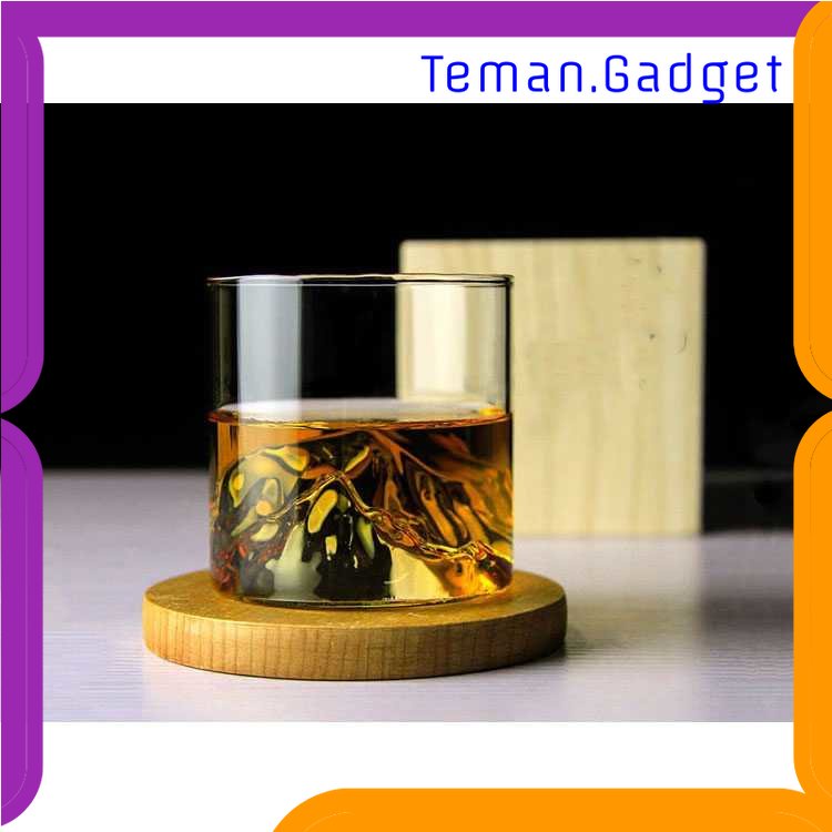 TG - DPR SENGEN Gelas Whiskey Japanese Style Mt. Asama Rock Glass 200 ml - SG200