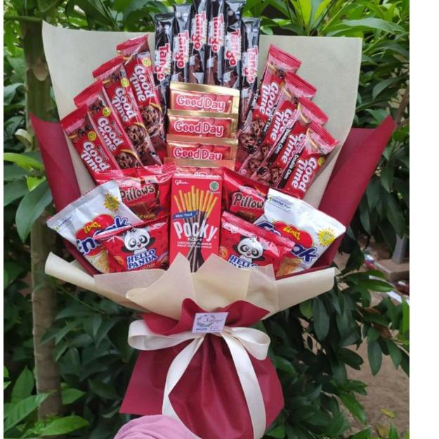 

✨11.11✨ (S) Buket snack dan kopi/paket/bingkisan Snack Ulang Tahun/Ultah/ Wisuda/Kado/Hadiah