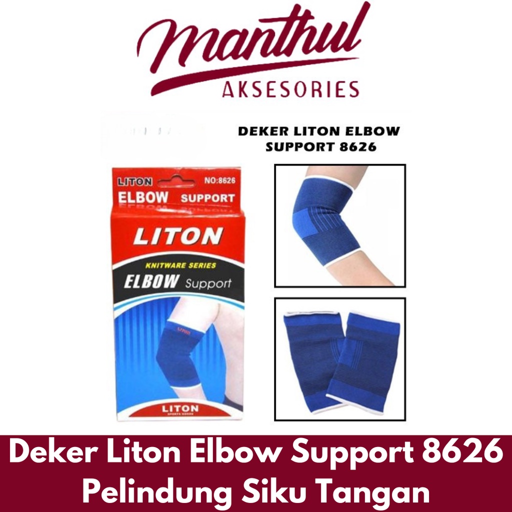 Deker Liton Elbow Support 8626 Pelindung Siku Tangan