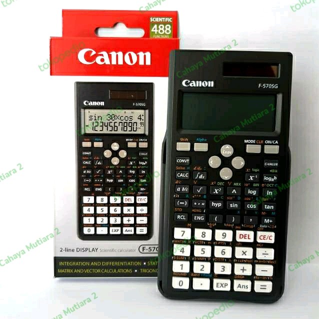 

TERMURAH KALKULATOR SCIENTIFIC CANON F-570 SG