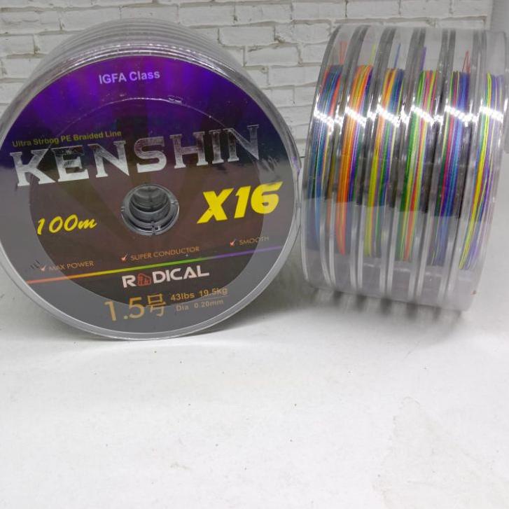 Terlaris PE. RADICAL KENSHIN X16 (Color MULTICOLOR)