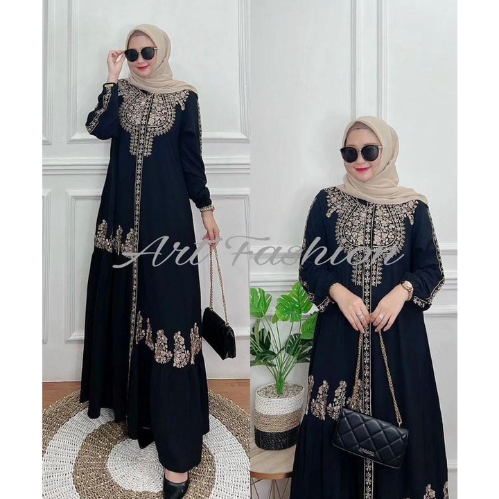 MIWA DRESS Gamis Bordir Gamis Crinkel Gamis Daily