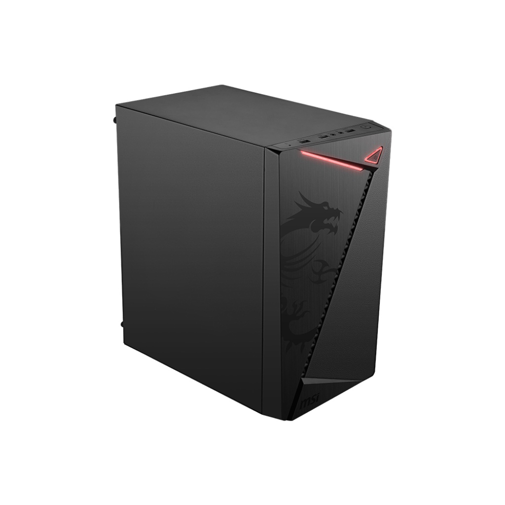 Gaming Case MSI MAG SHIELD M301 | Mid Tower PC Casing MATX Mini-ITX