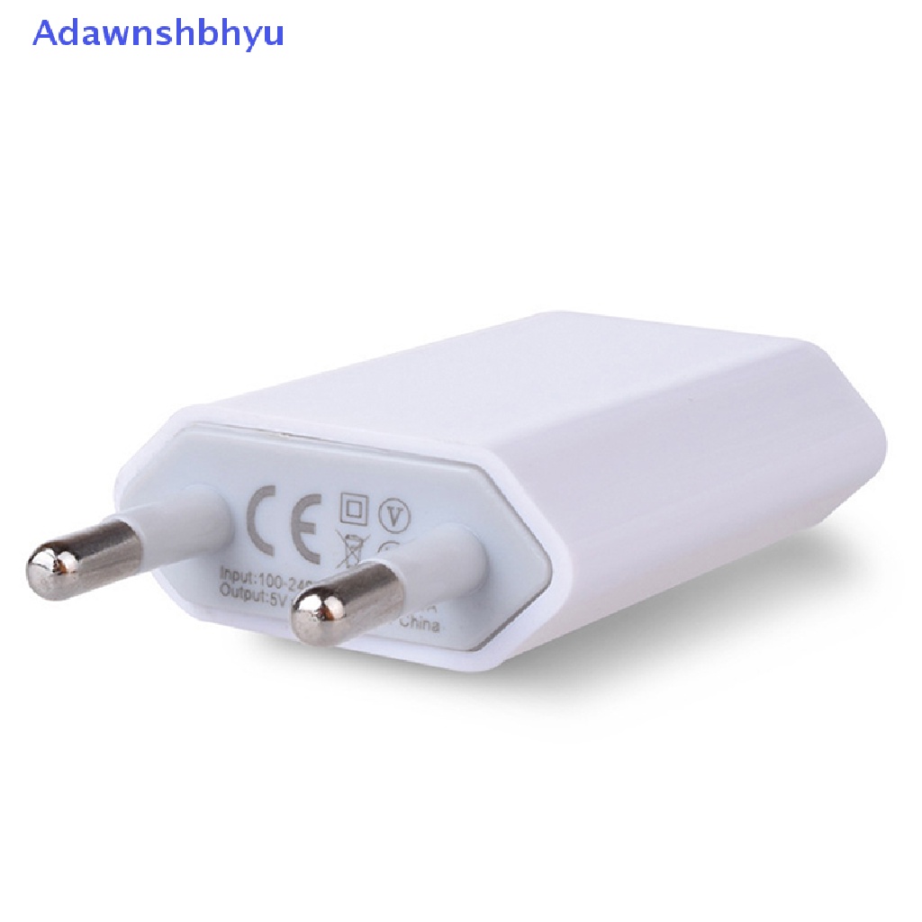 Adhyu charger Telepon USB Eropa EU Plug USB AC Travel Wall Charging Power Adapter ID