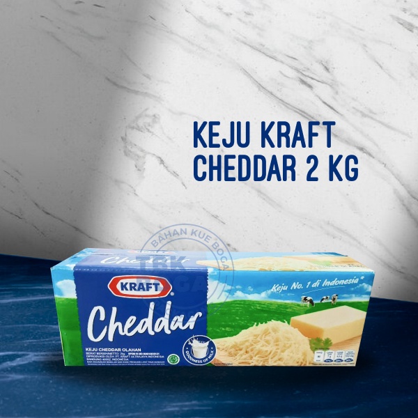 Jual Keju Kraft 2 Kg Cheddar Cheese Shopee Indonesia 5321