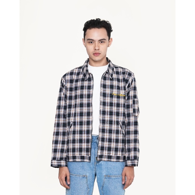 Erigo Work Wear Flannel Houten Black