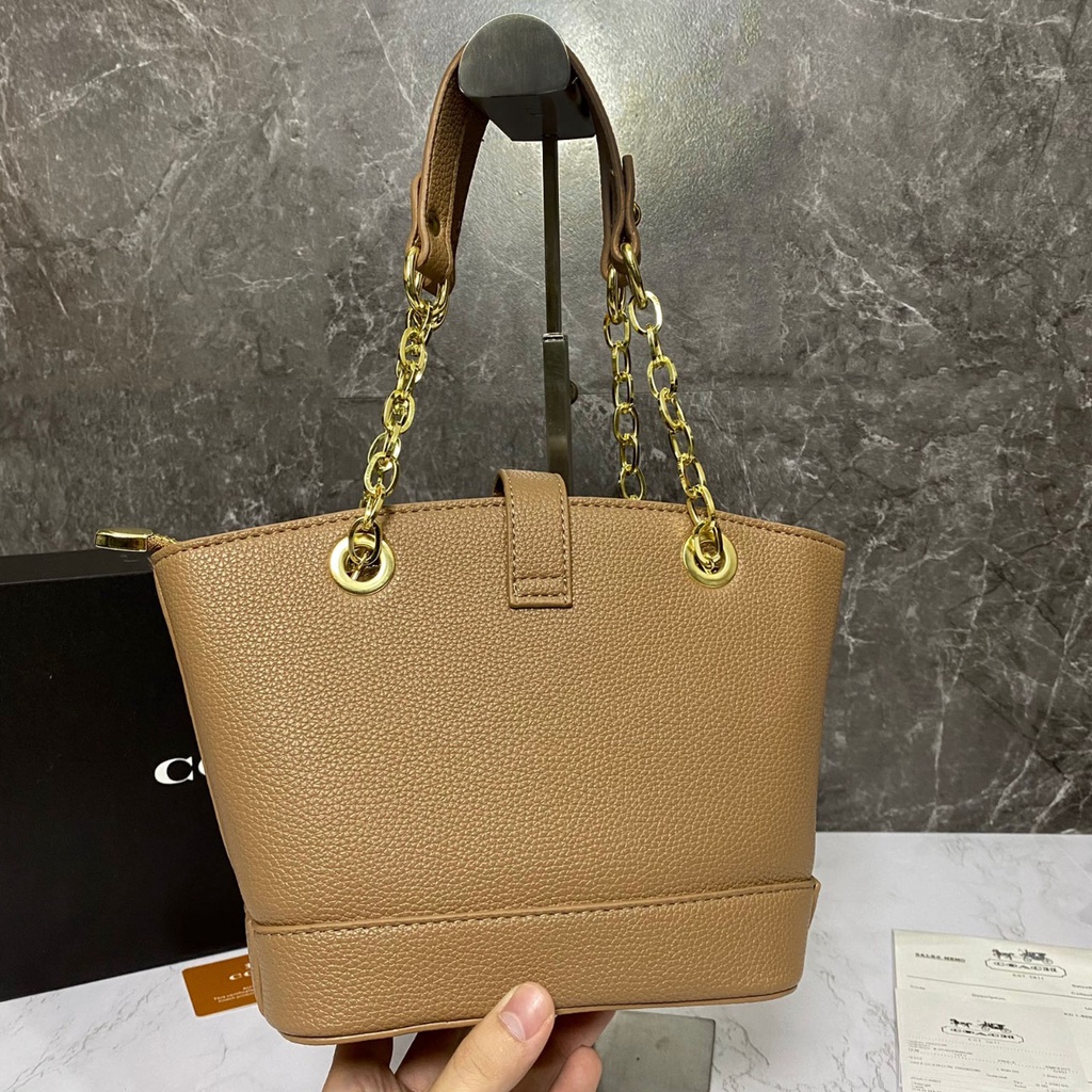 Co@ch Lane Bucket Bag In ColourBlock 22189 (FreeKantongKain+Bubble Wrap)