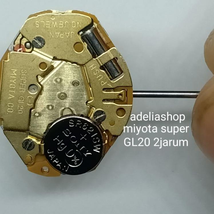 [TTY.10De22ғ] mesin jam tangan miyota super GL20 dua jarum