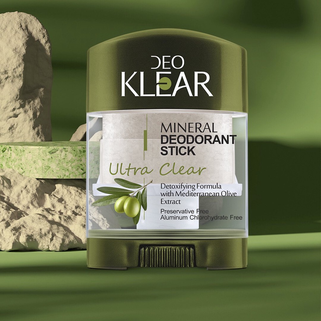 [TERMURAH] DEO KLEAR Mineral Deodorant Stick 70 gr | Win Metawin Brightwin | Browit.id