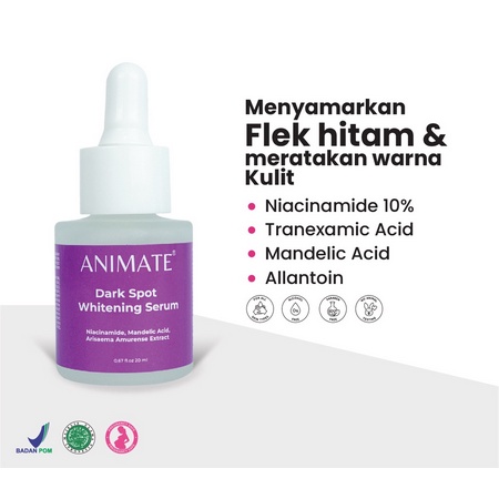 Animate Dark Spot + Whitening Serum 20ml