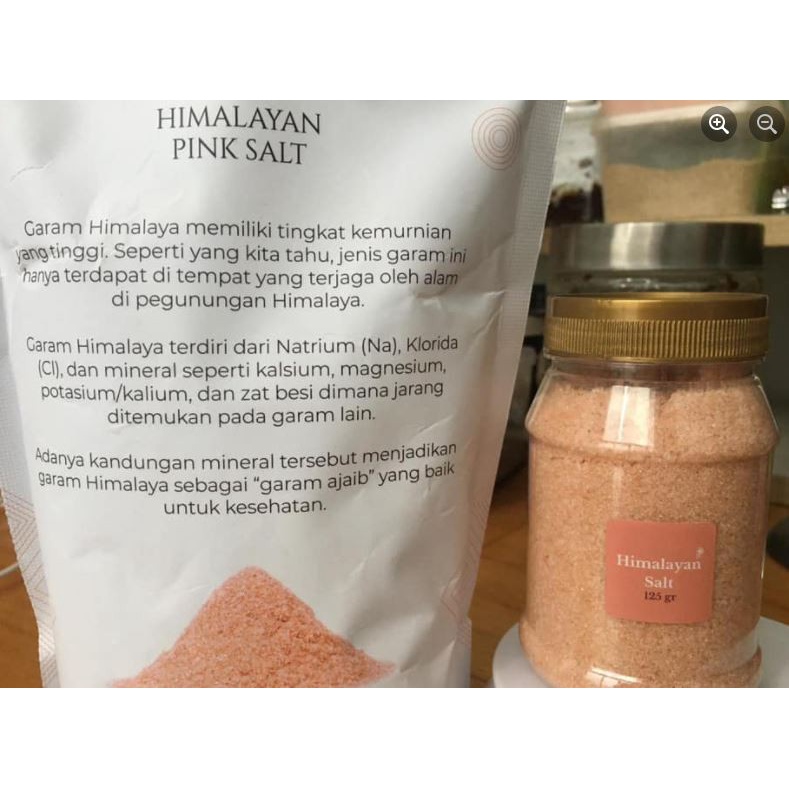 

Garam Himalaya Premium Organic Original 100% Natural | Himsalt Organik Himalayan Pink Salt Pure Murni Sea Salt Rock Salt