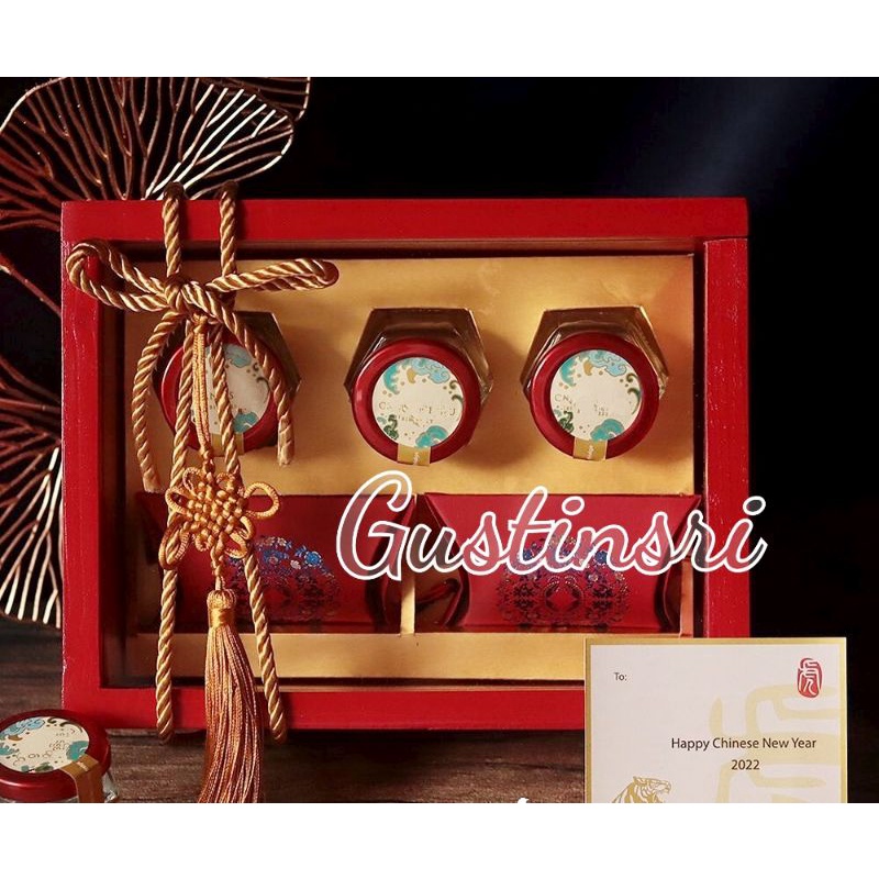 

Gustinsri Chinese New Year Box Christmas Box Kayu Kotak Kado Kayu Hampers Natal Hampers Imlek