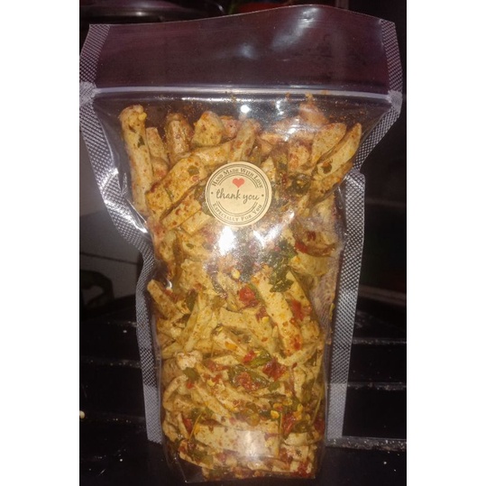 

Basreng pedas daun jeruk 250g